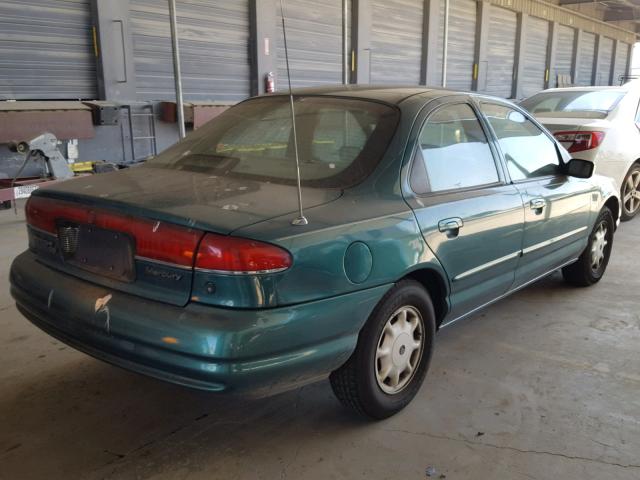 1MELM653XTK610888 - 1996 MERCURY MYSTIQUE G GREEN photo 4