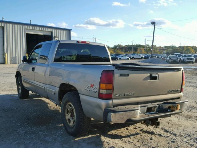 1GCEK19V6XE228621 - 1999 CHEVROLET SILVERADO BEIGE photo 3