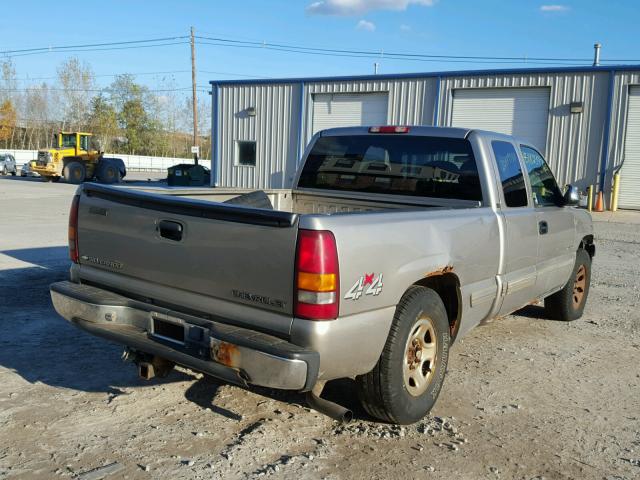 1GCEK19V6XE228621 - 1999 CHEVROLET SILVERADO BEIGE photo 4