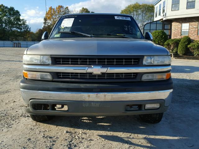 1GCEK19V6XE228621 - 1999 CHEVROLET SILVERADO BEIGE photo 9