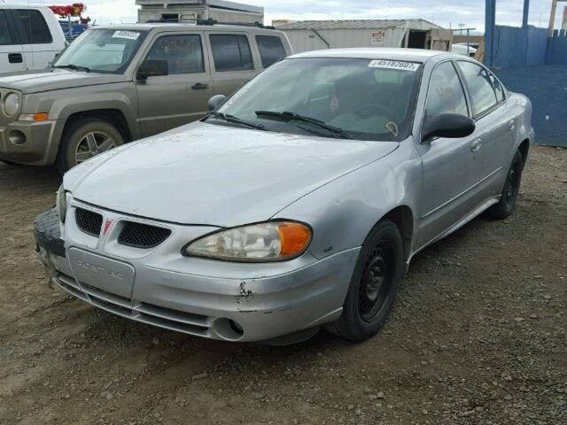 1G2NE52E75M175640 - 2005 PONTIAC GRAND AM S Gümüş foto 2