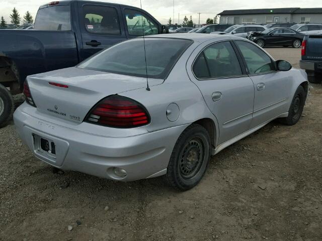 1G2NE52E75M175640 - 2005 PONTIAC GRAND AM S Gümüş foto 4