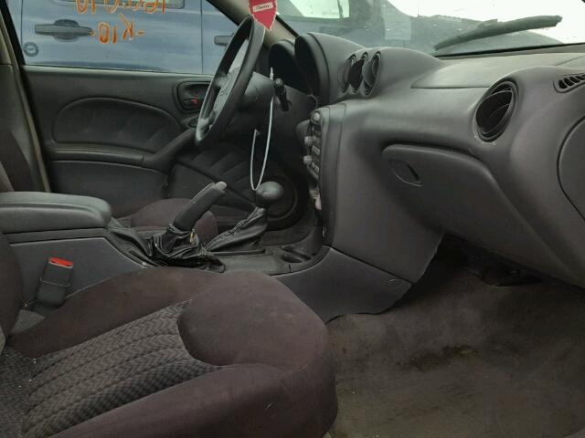 1G2NE52E75M175640 - 2005 PONTIAC GRAND AM S Gümüş foto 5