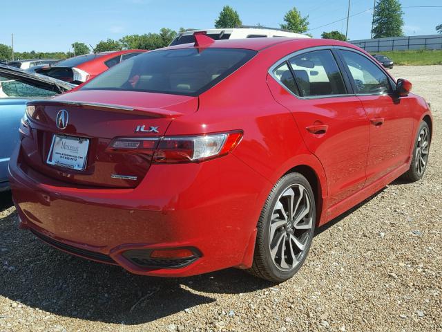 19UDE2F4XJA004742 - 2018 ACURA ILX SPECIA RED photo 4