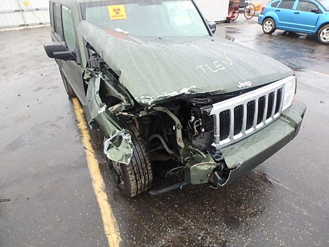 1J8HG48K08C219300 - 2008 JEEP COMMANDER GREEN photo 9