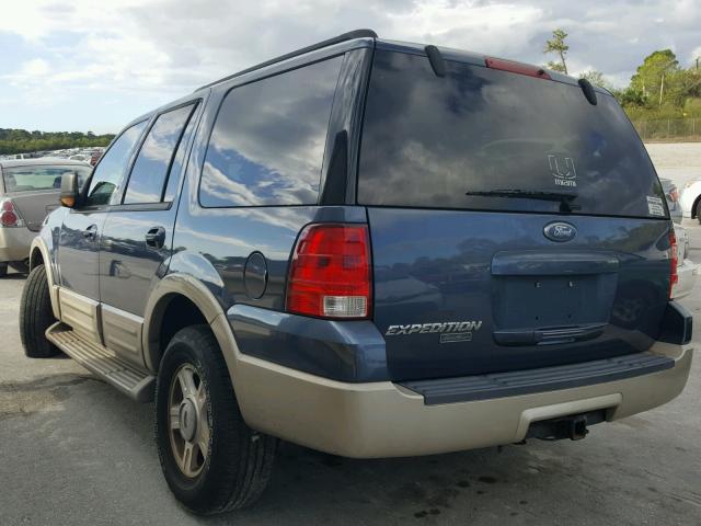 1FMPU17536LA86479 - 2006 FORD EXPEDITION BLUE photo 3