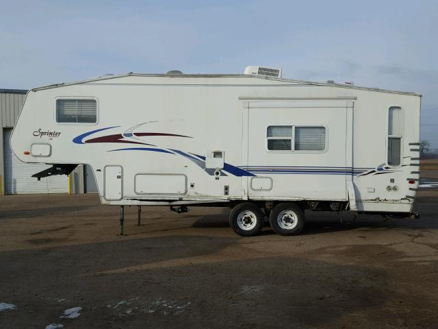 4YDF2622721200537 - 2001 KEYSTONE SPRINTER WHITE photo 3