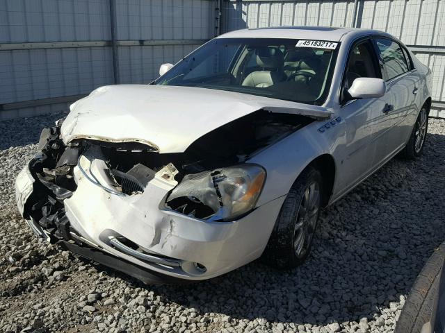 1G4HE57Y37U130477 - 2007 BUICK LUCERNE CX WHITE photo 2