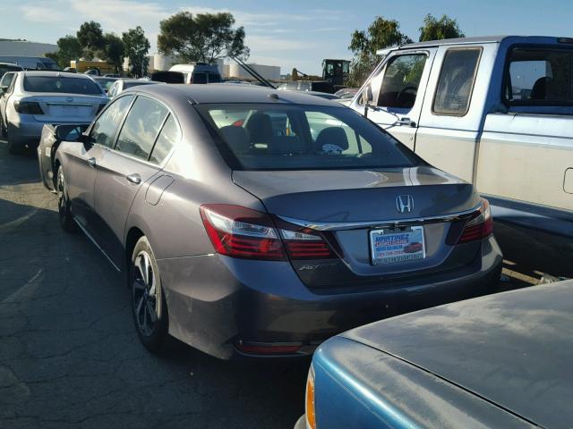 1HGCR2F7XGA052762 - 2016 HONDA ACCORD EX GRAY photo 3