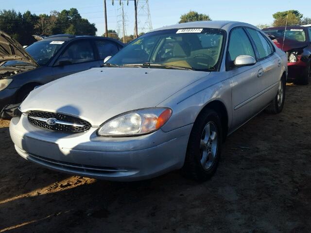 1FAFP53U51A113252 - 2001 FORD TAURUS SILVER photo 2