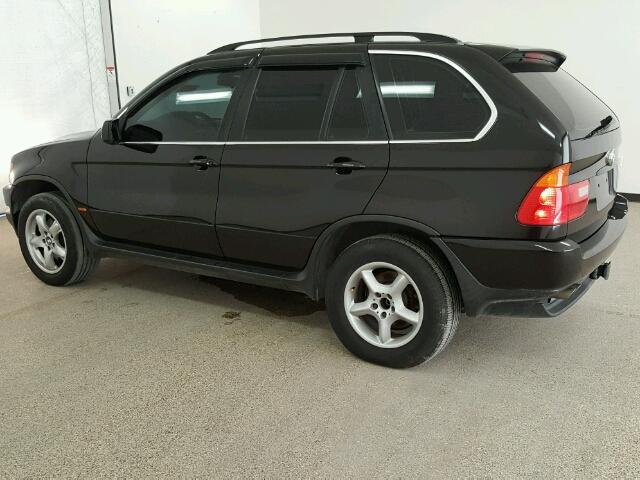 5UXFB33583LH42860 - 2003 BMW X5 4.4I BLACK photo 3