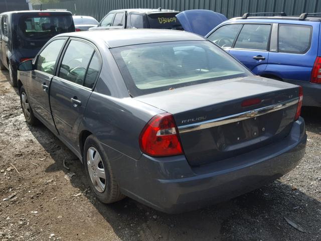 1G1ZS58F07F163660 - 2007 CHEVROLET MALIBU LS Boz foto 3