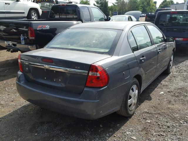 1G1ZS58F07F163660 - 2007 CHEVROLET MALIBU LS Boz foto 4