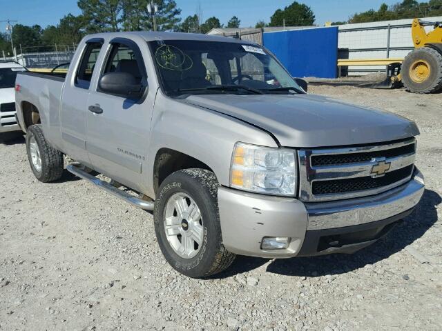 2GCEK19J881110778 - 2008 CHEVROLET SILVERADO SILVER photo 1