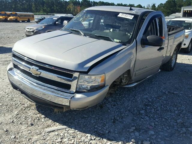 2GCEK19J881110778 - 2008 CHEVROLET SILVERADO SILVER photo 2