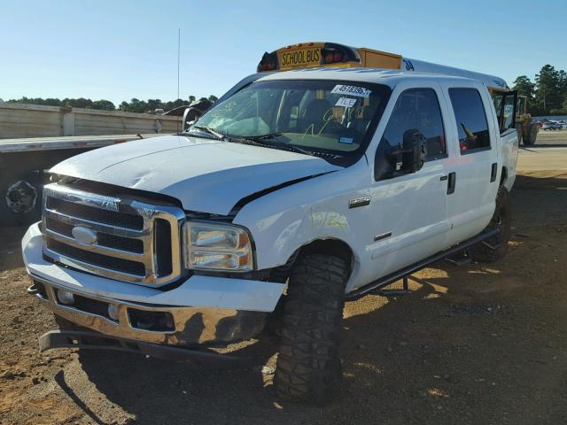 1FTSW21P06EB46599 - 2006 FORD F250 SUPER WHITE photo 2