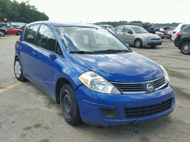 3N1BC13E68L408257 - 2008 NISSAN VERSA S BLUE photo 1