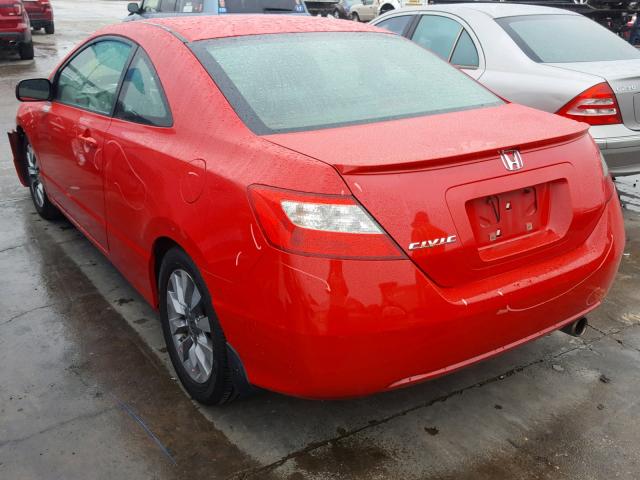 2HGFG12959H531552 - 2009 HONDA CIVIC EXL Qırmızı foto 3