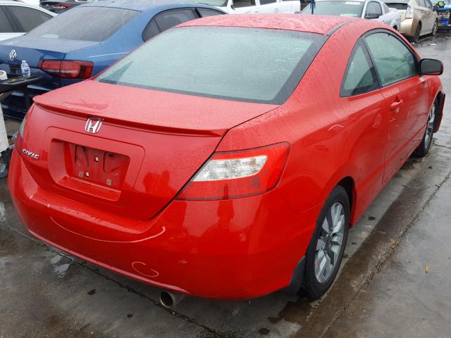 2HGFG12959H531552 - 2009 HONDA CIVIC EXL Qırmızı foto 4
