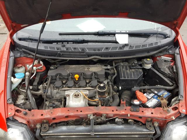 2HGFG12959H531552 - 2009 HONDA CIVIC EXL Qırmızı foto 7
