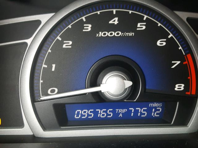 2HGFG12959H531552 - 2009 HONDA CIVIC EXL Qırmızı foto 8