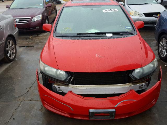 2HGFG12959H531552 - 2009 HONDA CIVIC EXL Qırmızı foto 9