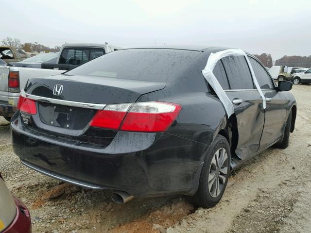 1HGCR2F38EA302431 - 2014 HONDA ACCORD LX BLACK photo 4