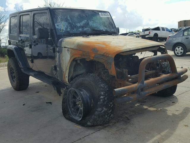 1J4GA59147L113571 - 2007 JEEP WRANGLER S BLACK photo 1