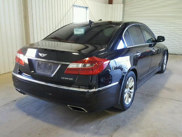KMHGC4DD3CU177855 - 2012 HYUNDAI GENESIS 3. BLACK photo 4