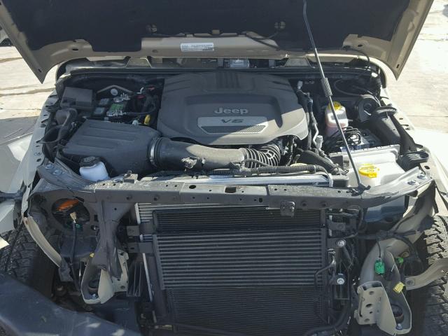 1C4AJWBG5HL605740 - 2017 JEEP WRANGLER S TAN photo 7