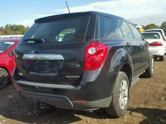 2GNALBEK3D1270374 - 2013 CHEVROLET EQUINOX LS BLACK photo 4