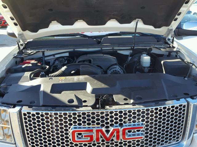 3GTP2XE25DG374195 - 2013 GMC SIERRA YELLOW photo 7