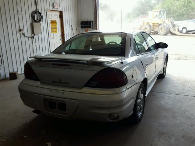 1G2NF52E73C226117 - 2003 PONTIAC GRAND AM S SILVER photo 4