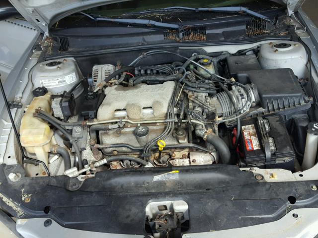 1G2NF52E73C226117 - 2003 PONTIAC GRAND AM S SILVER photo 7