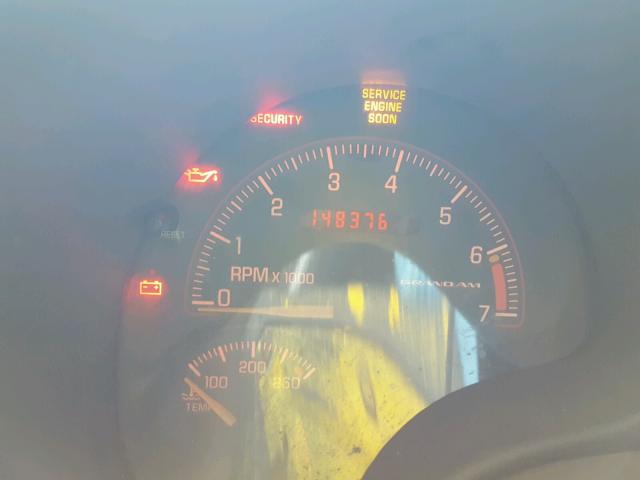 1G2NF52E73C226117 - 2003 PONTIAC GRAND AM S SILVER photo 8