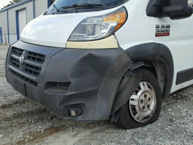 3C6URVHG6EE109395 - 2014 RAM PROMASTER 白色 照片 9