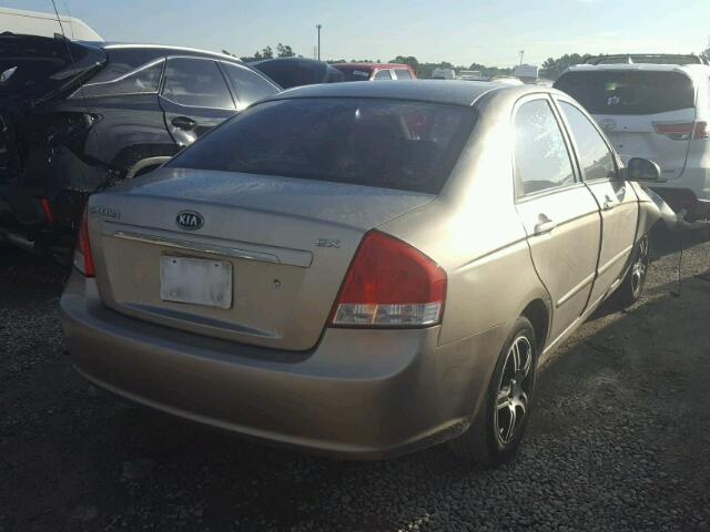 KNAFE121375481332 - 2007 KIA SPECTRA EX GOLD photo 4