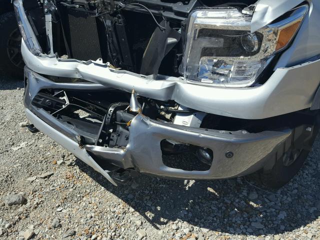 1N6AA1F46JN522733 - 2018 NISSAN TITAN XD S SILVER photo 9