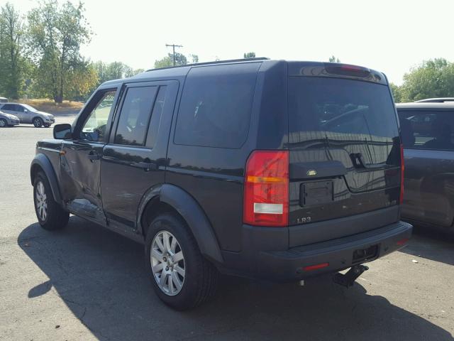 SALAE25485A331173 - 2005 LAND ROVER LR3 SE BLACK photo 3