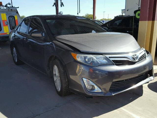 4T1BK1FK5CU501105 - 2012 TOYOTA CAMRY SE CHARCOAL photo 1