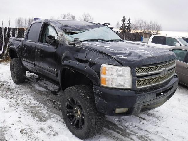 3GCPKTE29DG284623 - 2013 CHEVROLET SILVERADO BLACK photo 1