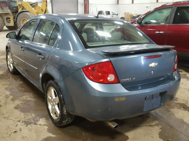 1G1AL58F867797611 - 2006 CHEVROLET COBALT BLUE photo 3