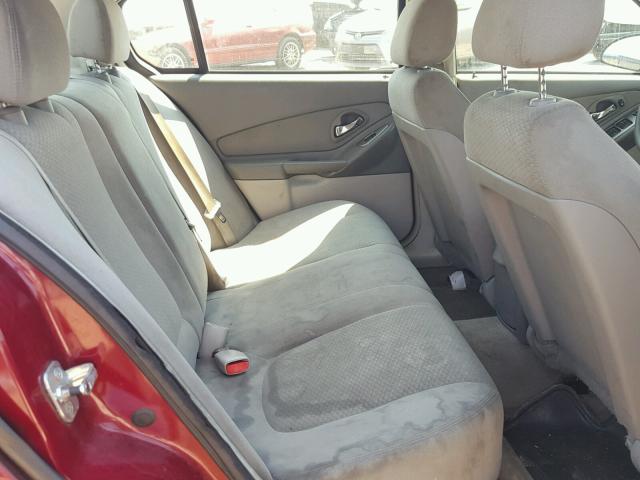 1G1ZS58F57F165968 - 2007 CHEVROLET MALIBU LS წითელი ფოტო 6