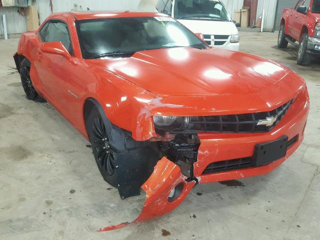 2G1FC1E35C9195901 - 2012 CHEVROLET CAMARO ORANGE photo 1