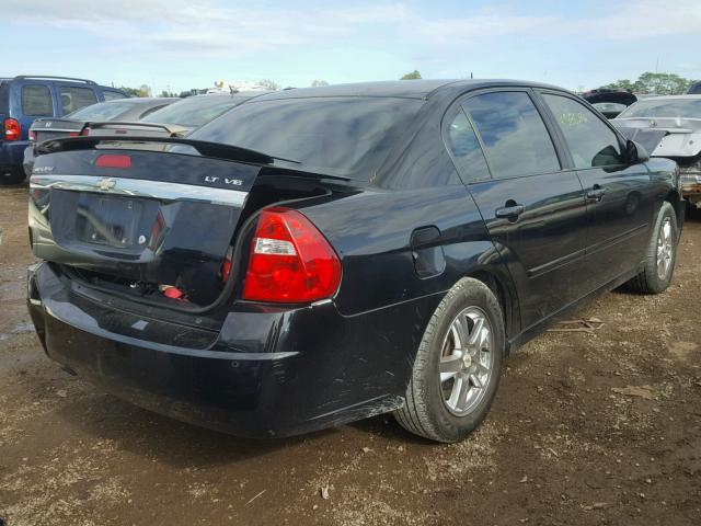 1G1ZU54805F256936 - 2005 CHEVROLET MALIBU LT BLACK photo 4