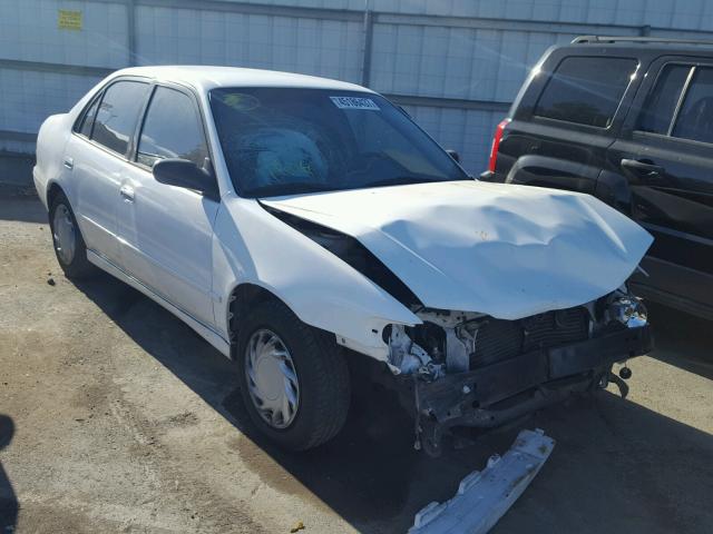 1NXBR12E21Z443480 - 2001 TOYOTA COROLLA CE WHITE photo 1