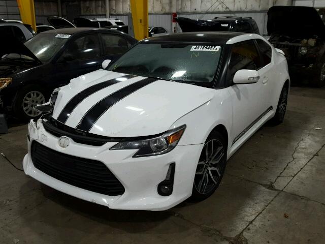 JTKJF5C79E3078669 - 2014 TOYOTA SCION TC 白色 照片 2