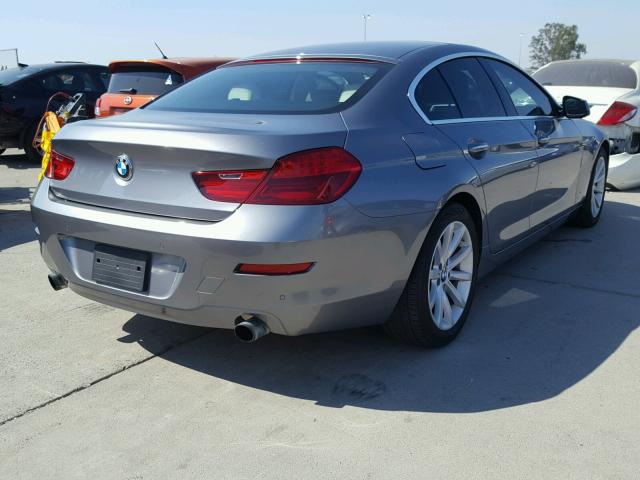 WBA6A0C52ED317029 - 2014 BMW 640 I SILVER photo 4