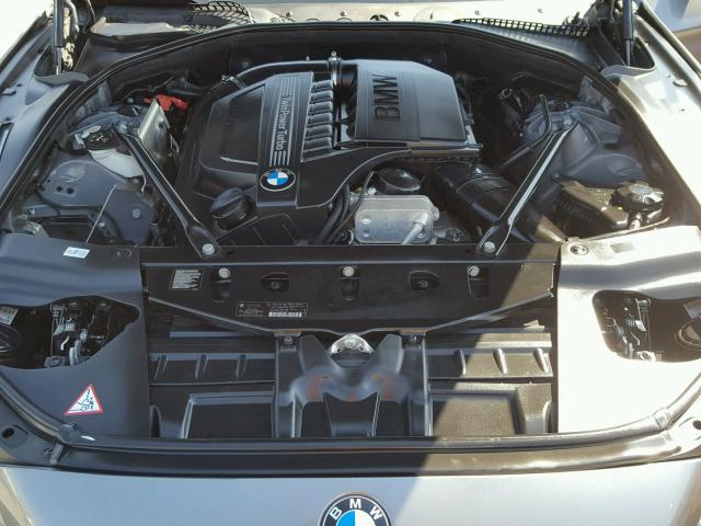 WBA6A0C52ED317029 - 2014 BMW 640 I SILVER photo 7