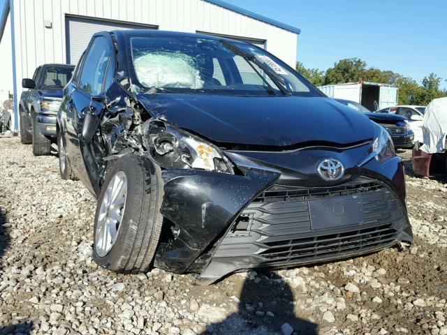 VNKKTUD32JA087124 - 2018 TOYOTA YARIS L BLACK photo 1